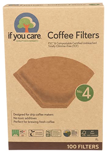 IF YOU CARE No. 4 Coffee Filters 100 Count, 100 CT