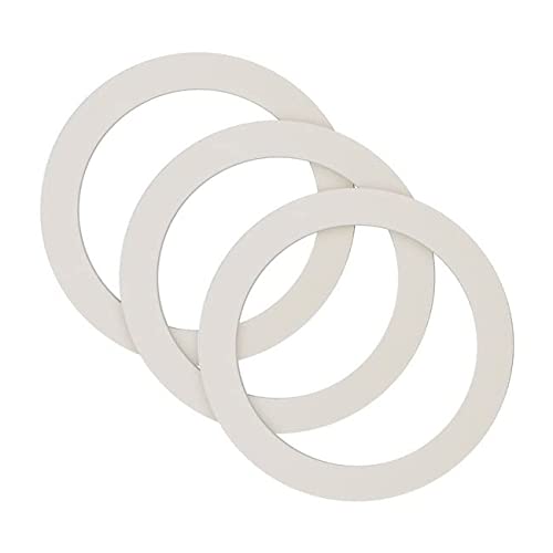 Univen Gasket for Stovetop Espresso Coffee Makers 6 Cup fits Bialetti, Imusa, BC, etc. Made in USA 3 PACK