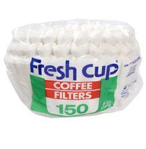 Fresh Cup paper coffee filters (1 Pack, 3.25″-150 count)
