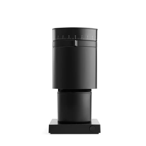 Fellow Opus Conical Burr Coffee Grinder – All Purpose Coffee Grinder Electric – Espresso Grinder with 41 Settings for Espresso, Drip, French Press, & Cold Brew – Matte Black