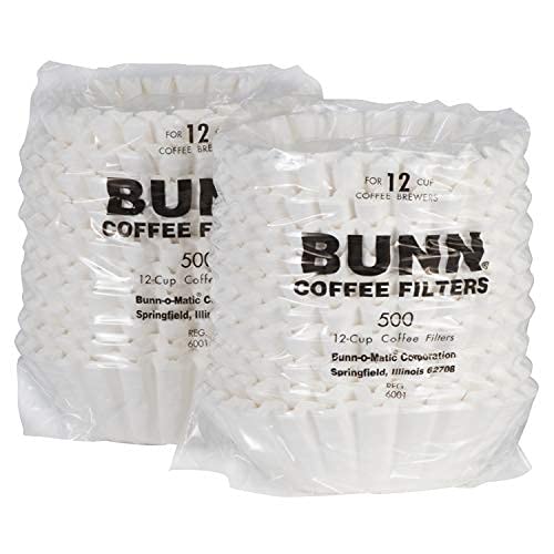 BUNN 12-Cup Commercial Coffee Filters, 1000 count, 20115.0000 (NEW)