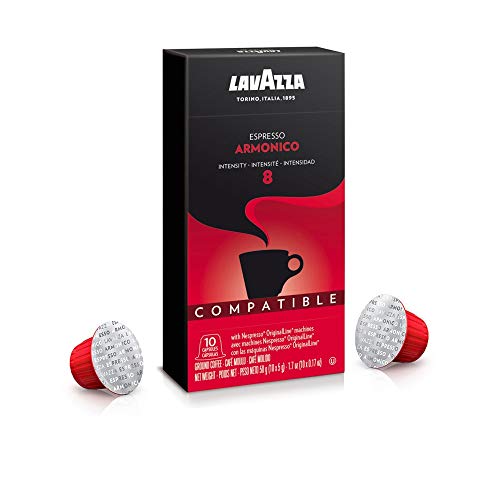Lavazza Espresso “Armonico” – Harmonic Coffee Nespresso Compatible 100 Capsules Pack