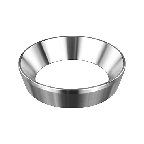58mm Espresso Dosing Funnel, MATOW Stainless Steel Coffee Dosing Ring Compatible with 58mm Portafilter (58mm)