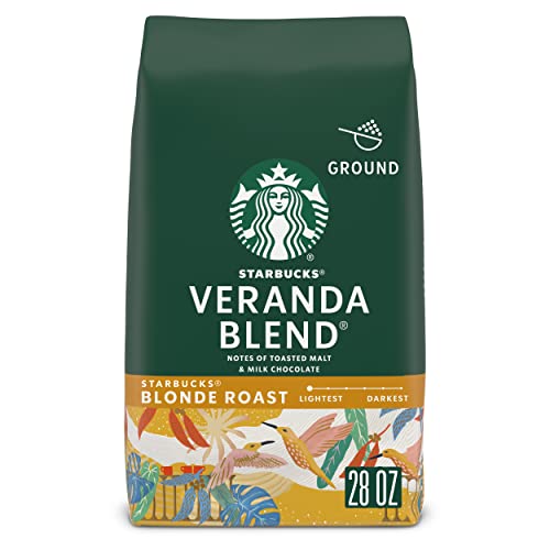 Starbucks Blonde Roast Ground Coffee — Veranda Blend — 1 bag (28 oz.)