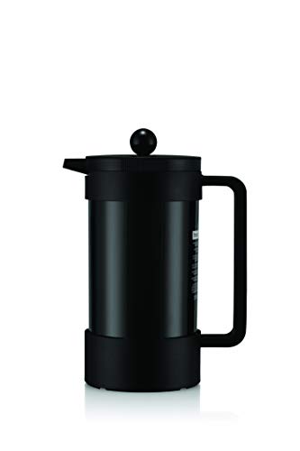 Bodum Bean Sustainable French Press Coffee Maker, 34 Ounce, Black