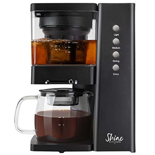 Shine Rapid Cold Brew Coffee & Tea Machine with Vacuum Extraction Technology