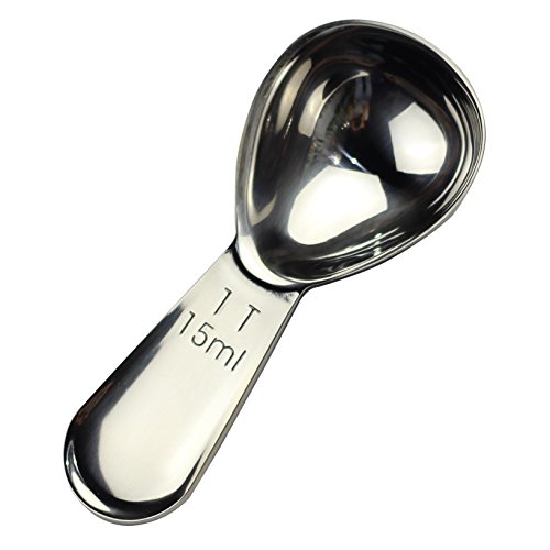 CoaGu Coffee Scoop 18/8 Stainless Steel Tablespoon 15ml 1pc for Coffee or Baking