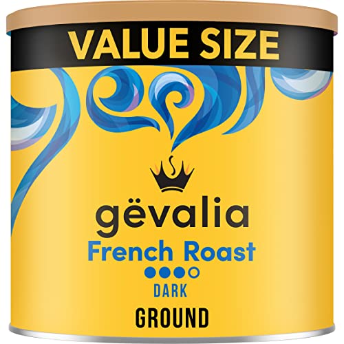 Gevalia French Roast Ground Coffee (27.6 oz Canister)