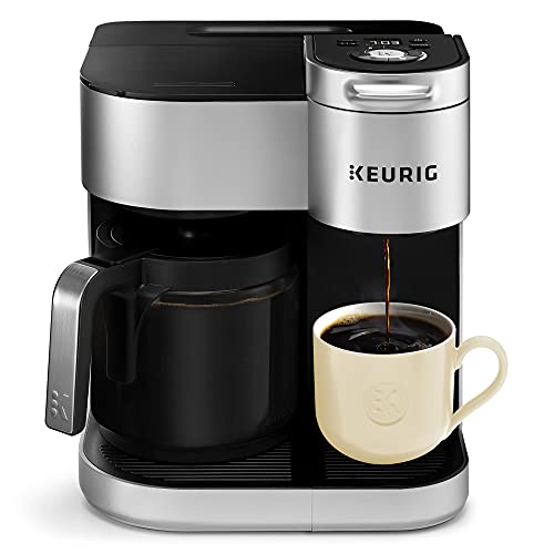 Keurig® K-Duo Special Edition Single Serve K-Cup Pod & Carafe Coffee Maker, Silver