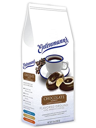 ENTENMANNS COFFEE GRND CHOC DONUT 10OZ