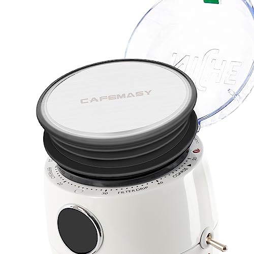 CAFEMASY Coffee Grinder Bean Hopper Bellow Lid Espresso Grinder Cleaning Tools Air Blower Compatible with Niche Zero Coffee Grinder
