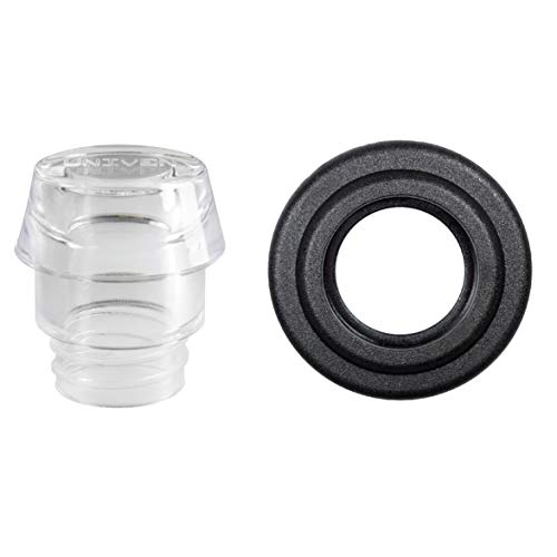 Univen Plastic Knob Top and Washer Ring Compatible with Farberware Yosemite Coffee Percolators