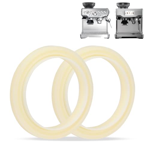 54mm Silicone Steam Ring – Grouphead Gasket Replacement Part For Breville Espresso Machine 840/810/878/870/860/450/500/ Sage 880/810/878/500/870/875 (2 piece)