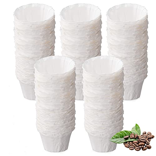 Disposable Paper Coffee Filters, Keurig K Cup Paper Filters for Keurig Single Brewer Reusable Cups, K-cup Coffee Pods, Fits All Brands Reusable K Cups (500)