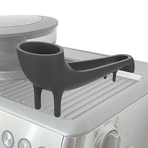 WEIGUZC Espresso Machine Water Tank Quick-Access Funnel, Works with Breville a in The Back, Extra Long Filler Made of Food Grade PLA Plastic – Gray