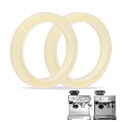 54mm Silicone Steam Ring – Silicone Gasket Breville Accessories For Breville Espresso Machine 840/810/878/870/860/450/500/ Sage 880/810/878/500/870/875 Grouphead Gasket Replacement Part (2 piece)