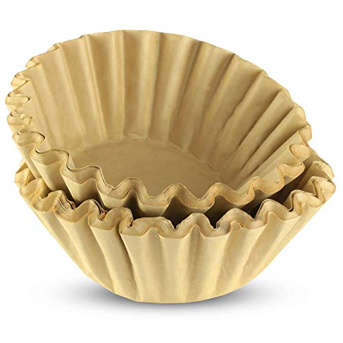 12 Cup Commercial Basket Coffee Filters (Natural Unbleached, 500)