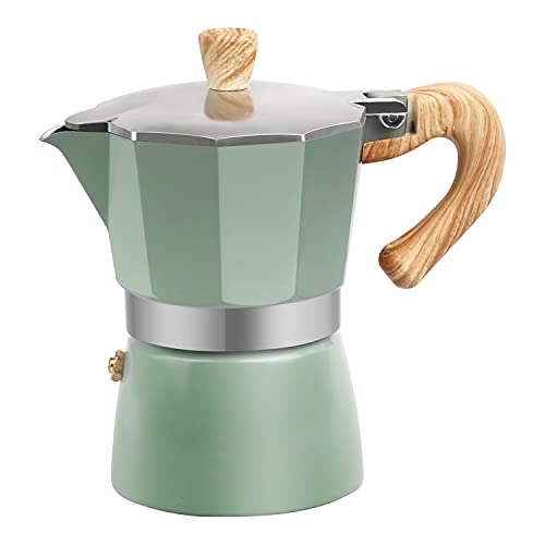 OonlyoO Aluminum Italian Espresso Machine Percolation Stove Burner Pot Coffee Moka Pot