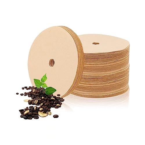 Percolator Coffee Filters, 3.75In Disposable Coffee Paper Filter, 200 Disc Coffee Filters for Bozeman Percolator (Brown)