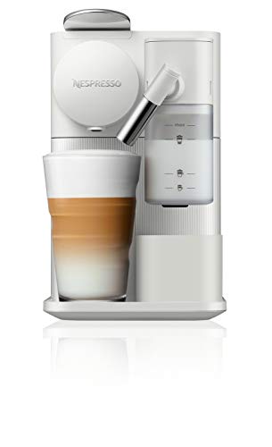 Nespresso Lattissima One Coffee and Espresso Maker by De’Longhi, 1000 Milliliters, Porcelain White