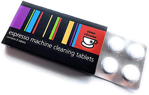 Cino Cleano Espresso Machine Cleaning Tablets (8 Count (Pack of 1))
