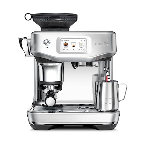 Breville Barista Touch Impress Espresso Machine with Grinder, BES881BSS – Brushed Stainless Steel, Large