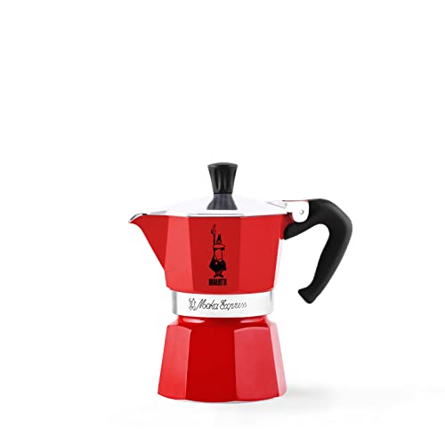 Bialetti 4941 Moka Express Espresso Maker, 1cups, Red