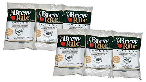 Brew Rite Rockline Wrap Around Percolator Coffee Filters (6-Packs of 55ct)