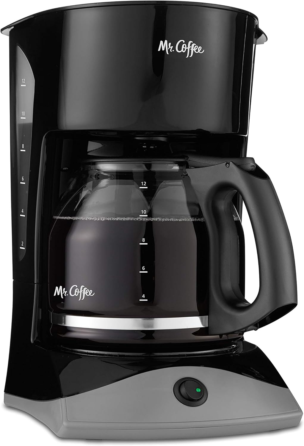 Mr. Coffee Coffee Maker with Auto Pause and Glass Carafe, 12 Cups, Black Review