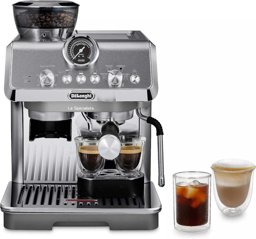 DeLonghi EC9255M La Specialista Arte Evo Espresso Machine with Cold Brew
