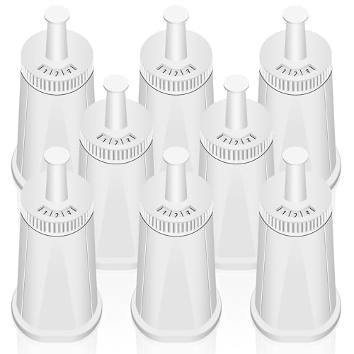 8 Pack Replacement Water Filter for Breville Espresso Machine Barista Touch Bes880, Barista Pro BES878, Oracle Touch BES990, Oracle BES980, Dual Boiler BES920 Bambino ClaroSwiss Sage