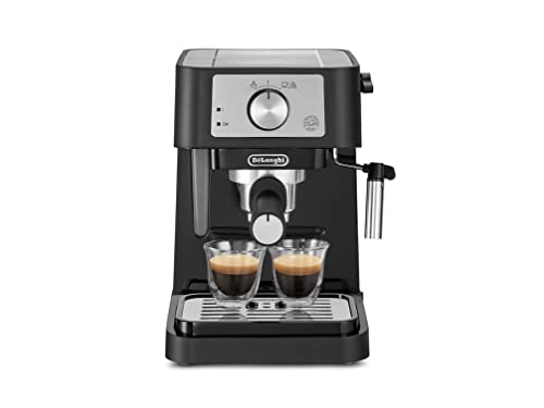 De’Longhi Stilosa EC260.BK, Traditional barista Pump Espresso Coffee Machine, 2 cups, Black