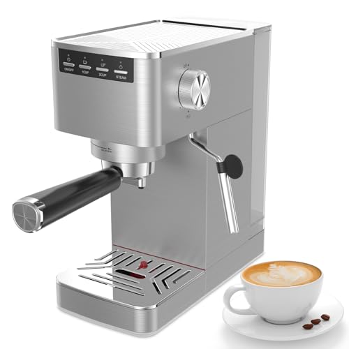 Aiosa Professional Espresso Machine For Home,Cappuccino and Latte Machine with Steam Milk Frother,Automatic Espresso Machines with 40oz Removable Water Tank