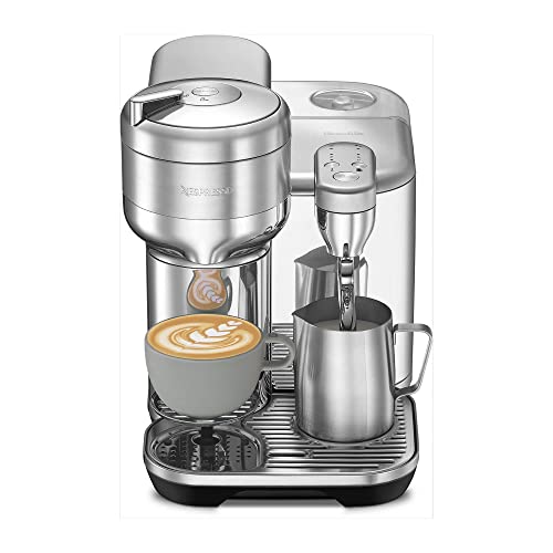 Nespresso Breville Vertuo Creatista BVE850BSS, Brushed Stainless Steel