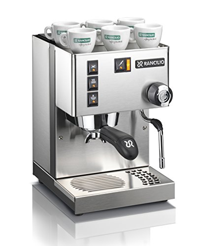 Rancilio Silvia Espresso Machinet,0.3 liters, with Iron Frame and Stainless Steel Side Panels, 11.4 by 13.4-Inch