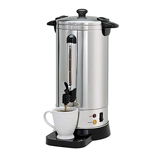 NESCO CU-50, Professional Coffee Urn, 50 Cups, Stainless Steel