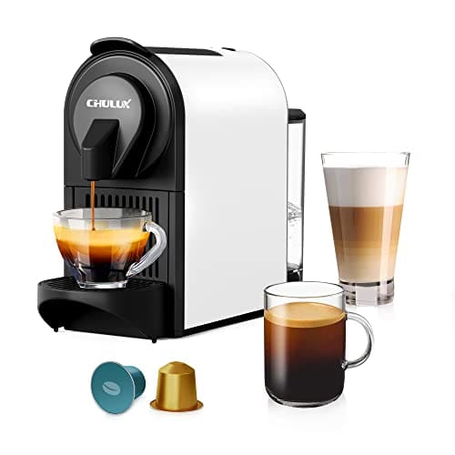 CHULUX Bafèstro Espresso Machine, 20 Bar Italian ODE Pump Mini Espresso Machine for Nespresso Original Capsules, Single Serve Coffee Machine for Home Espresso & Lungo Maker, One-Touch, 1400W