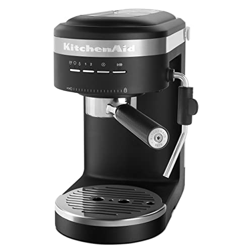 KitchenAid Semi-Automatic Espresso Machine KES6403, Black Matte, 1.4 Liters