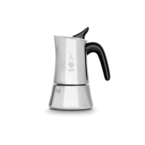 Bialetti Moon Exclusive Moka Pot Stainless Steel (4 Cup)