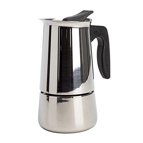 Primula Premium Stainless Steel Stovetop Espresso and Coffee Maker, 6-Cup