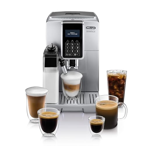 De’Longhi ECAM35075SI Dinamica with LatteCrema System and LCD Display, Silver