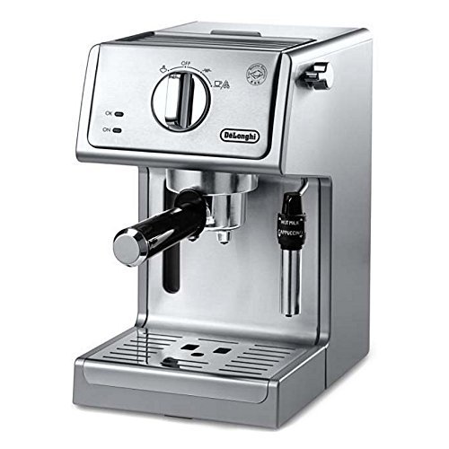 De ‘Longhi ECP3630 15″ Bar Pump Espresso and Cappuccino Machine, Stainless Steel [parallel import goods]